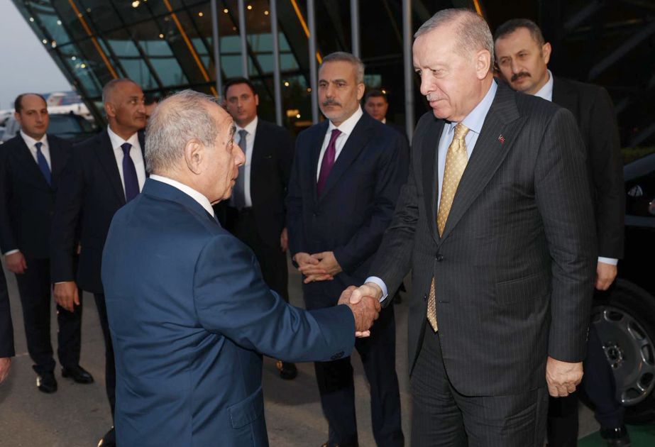 Turkish President Recep Tayyip Erdoğan concludes visit to Azerbaijan