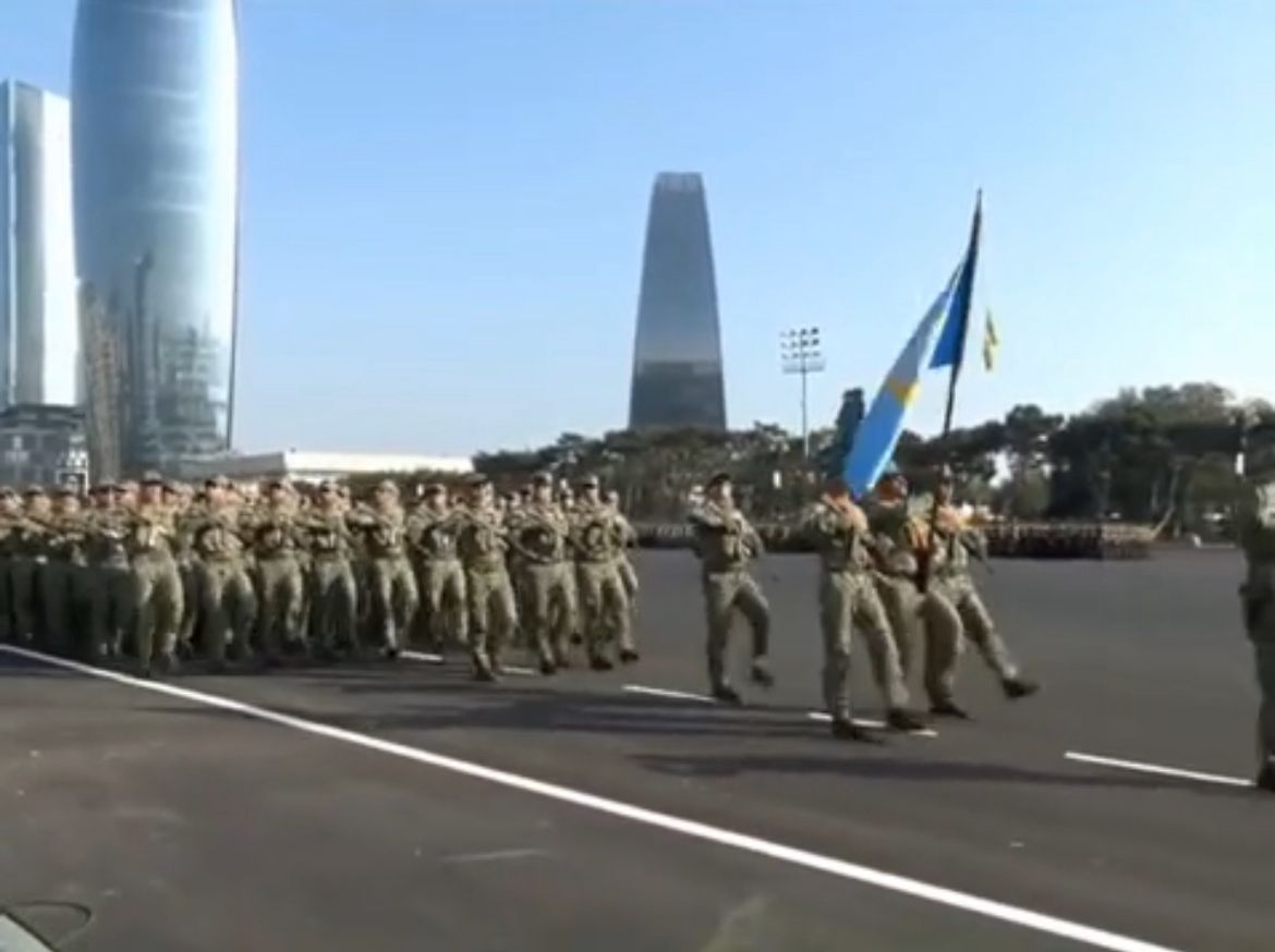 Azerbaijan showcases cutting-edge unmanned systems troops at military parade [VIDEO]