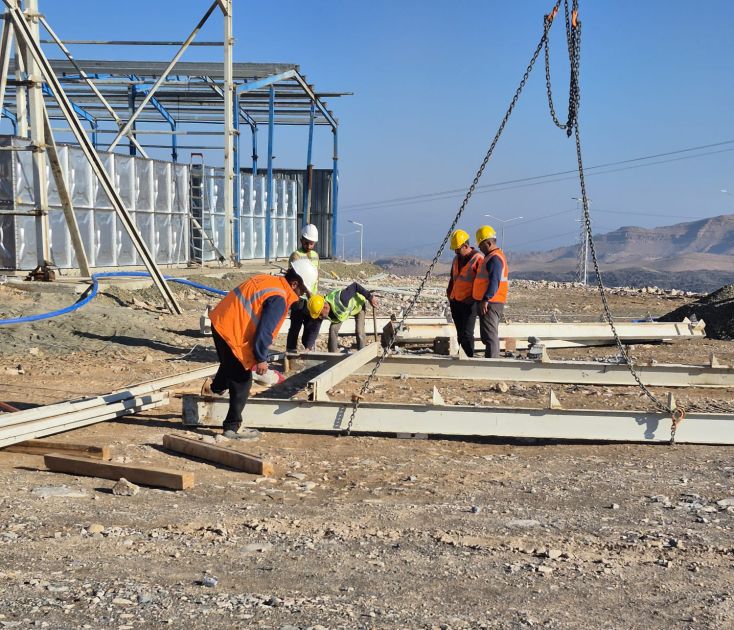 Work accelerates on strategic railway connecting Kars to Nakhchivan border