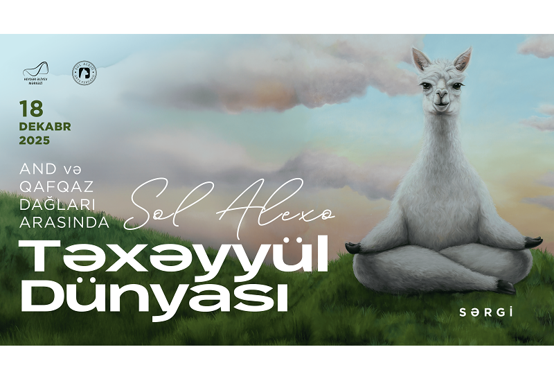 Peruvian artist Sol Alejo's alpacas to be shown at Heydar Aliyev Center