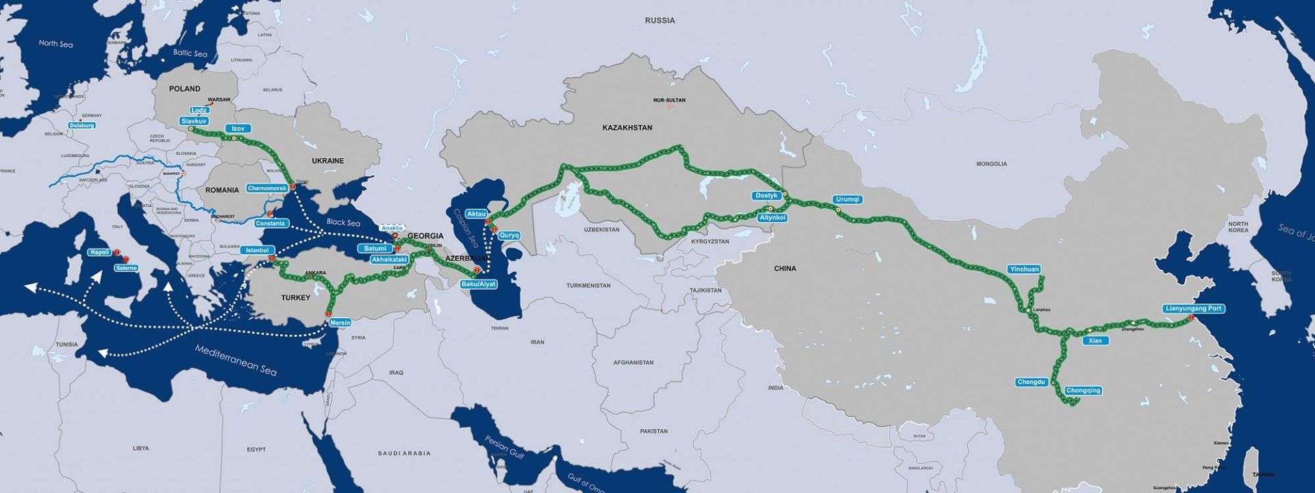 Trans-Caspian Corridor emerging as Eurasia’s trade lifeline