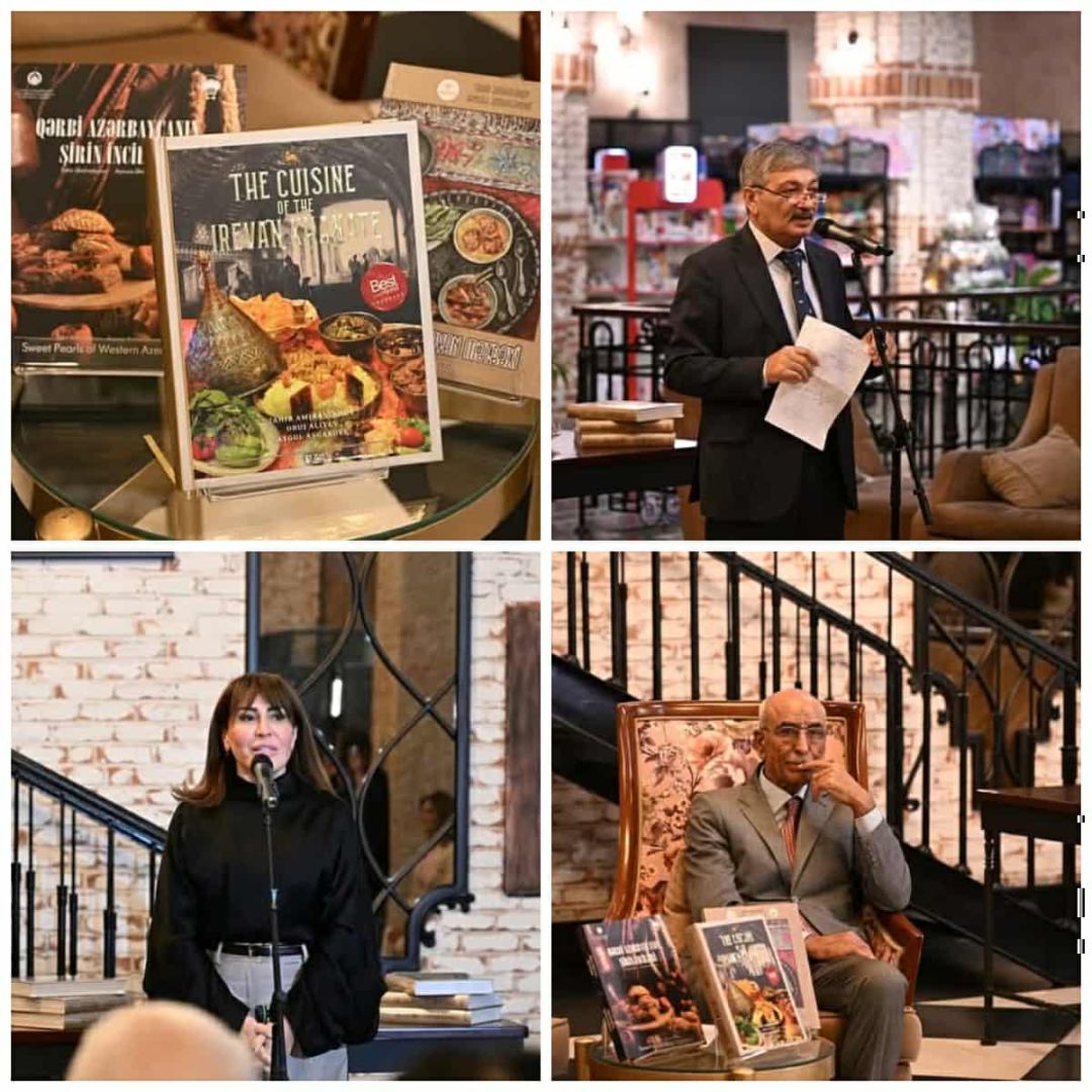Book on Irevan Khanate cuisine presented in Baku [PHOTOS]