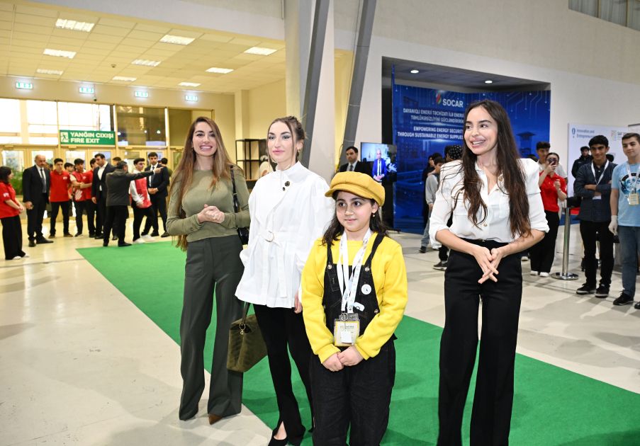 Heydar Aliyev Foundation VP Leyla Aliyeva visits International STEAM Azerbaijan Festival 2025 [PHOTOS]