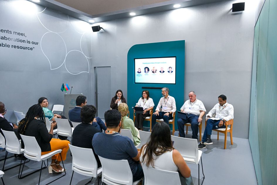 Azerbaijan highlights role of standards in  green transition at COP30