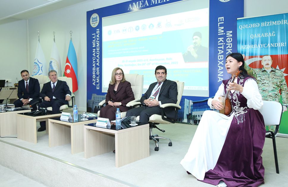Baku hosts 1st Int'l Symposium on Traditional Music and Cultural Identity of Turkic World [PHOTOS]