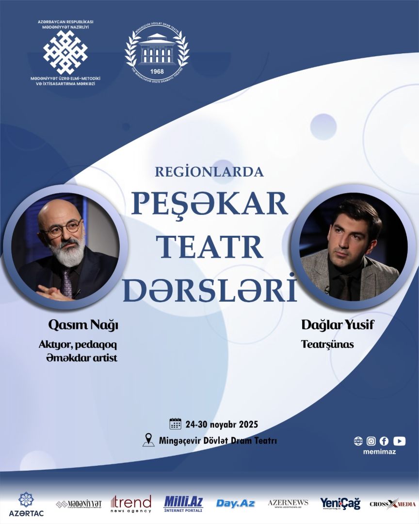 Mingachevir Theater to host master classes on theater art