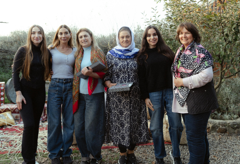 Leyla Aliyeva, Arzu Aliyeva and Alena Aliyeva visits citrus valley farm in Lankaran [PHOTOS]