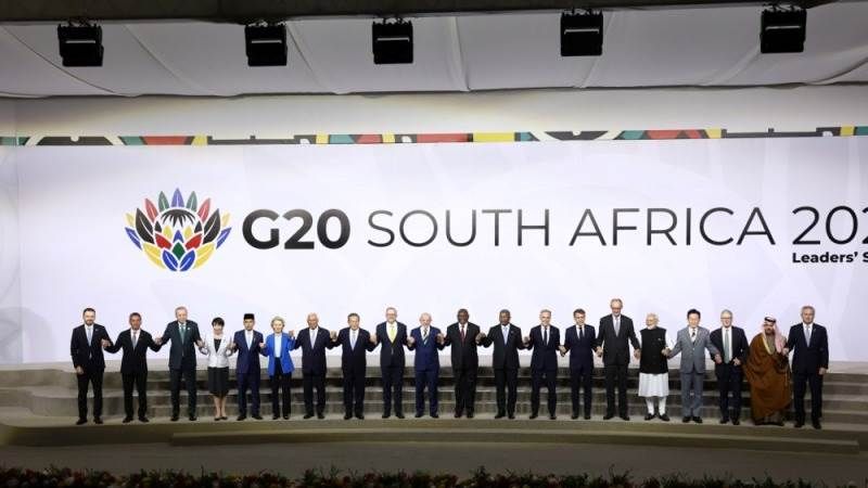 G20 leaders call for 'just peace' in Ukraine, Gaza, Sudan