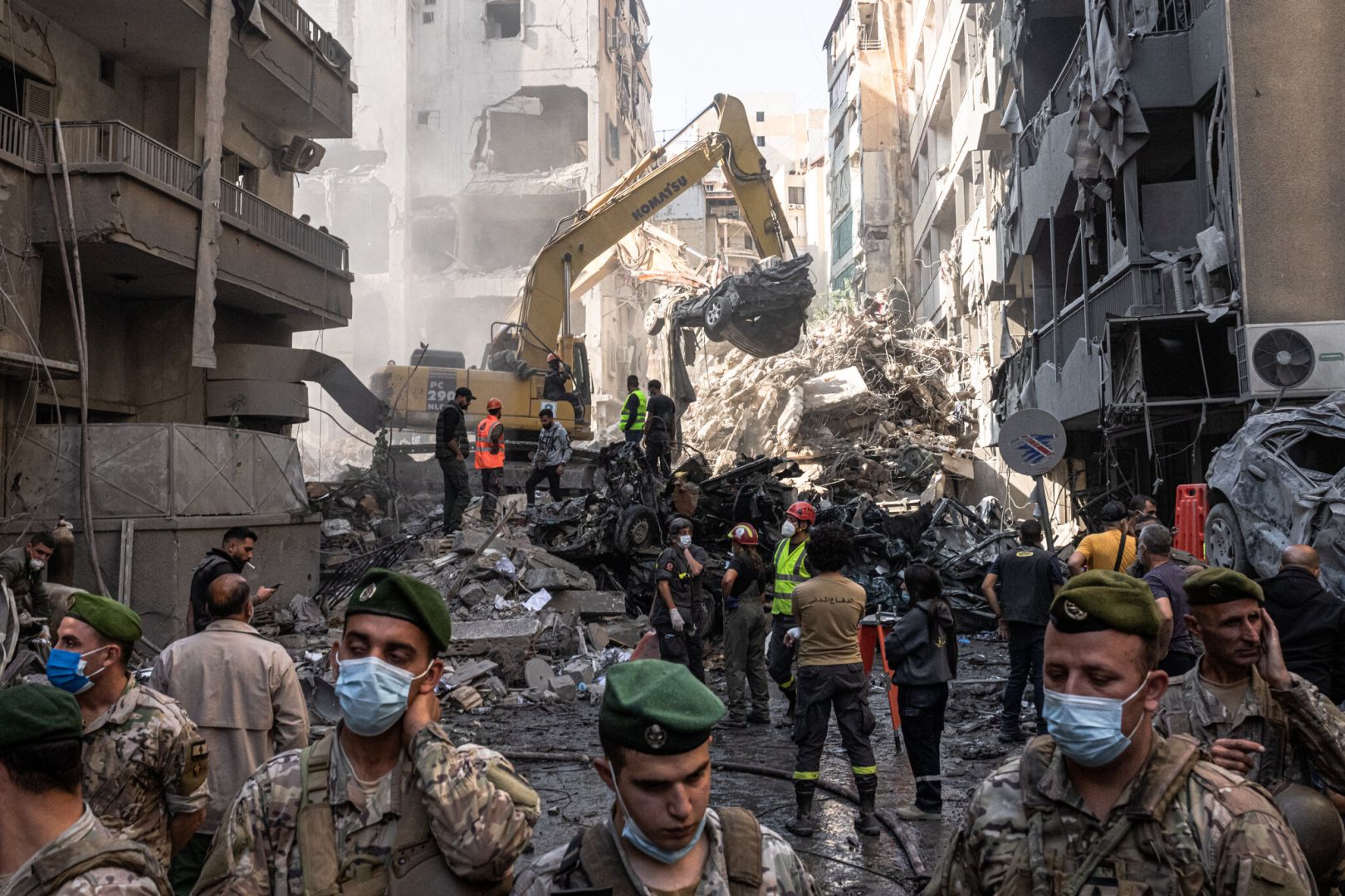 Israeli strike hits Beirut, aiming at Hezbollah chief of staff