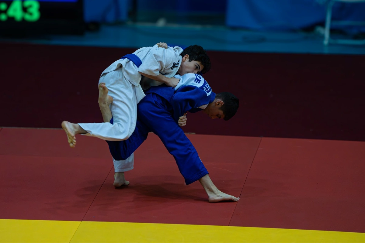 Baku hosts U4 judo league finals with 485 young athletes competing [PHOTOS]