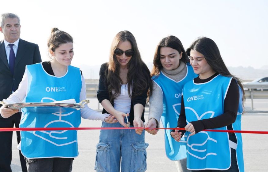 Heydar Aliyev Foundation VP Leyla Aliyeva attends opening of new park in Garadagh [PHOTOS]