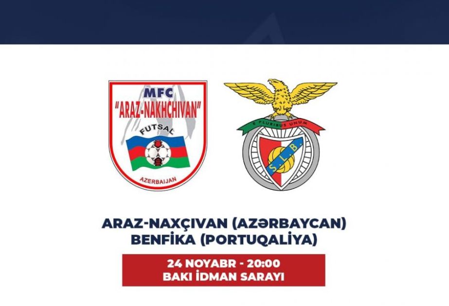 Araz-Nakhchivan to face Benfica in UEFA Futsal Champions League