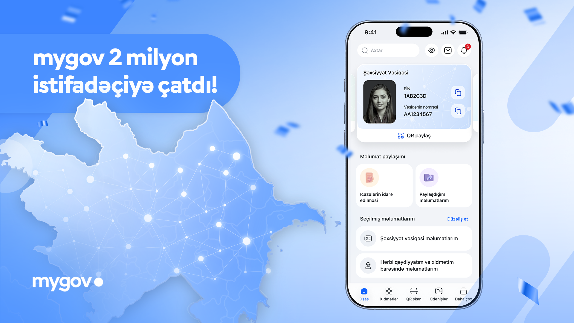 Azerbaijan’s “myGov” digital government platform surpasses 2 mln users