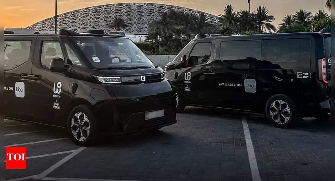 Abu Dhabi welcomes Uber and WeRide autonomous taxis