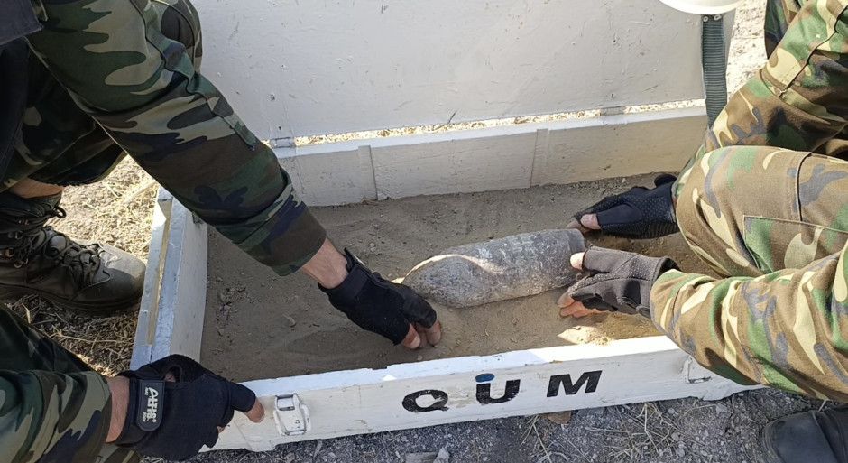 Unexploded ordnance discovered in Kangarli and Ordubad districts [PHOTOS]
