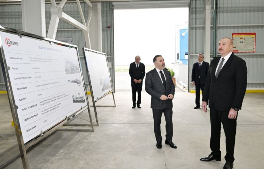 President Ilham Aliyev attends opening of AZWOOL mineral stone wool plant [PHOTOS]