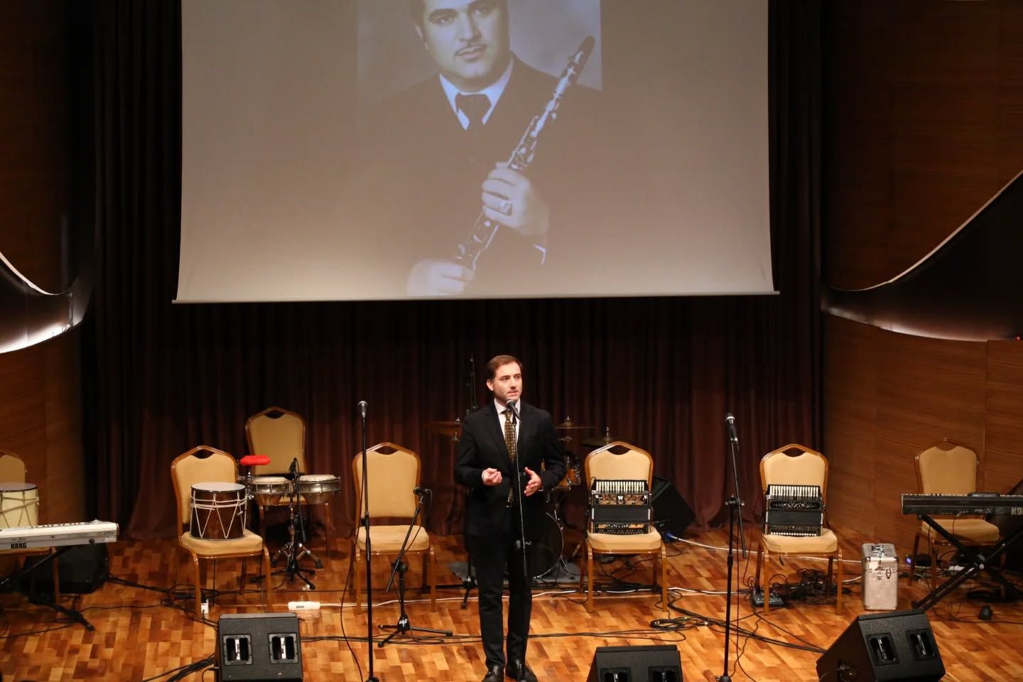 Int'l Mugham Center holds special evening timed to acclaimed clarinetist [PHOTOS]
