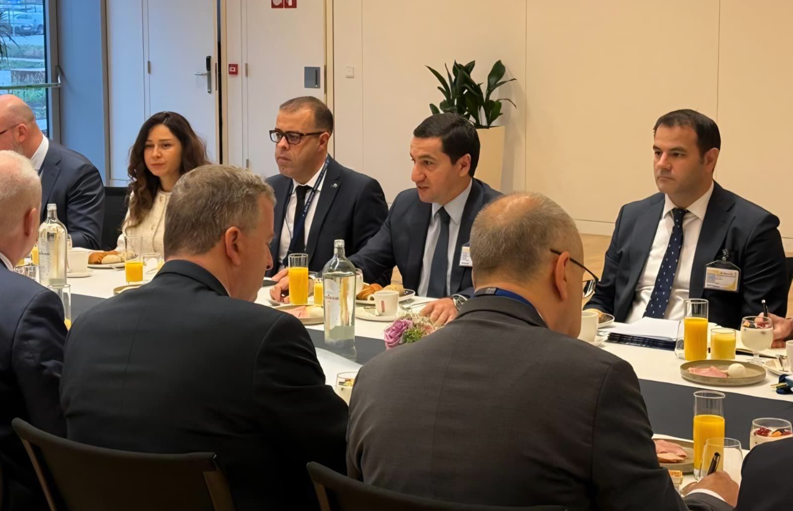 Azerbaijan's Hajiyev visits NATO headquarters in Brussels, holds high-level meetings