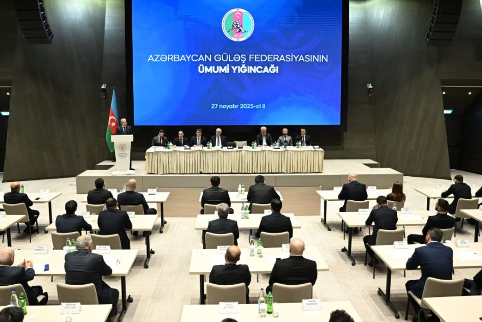 Mikayil Jabbarov re-elected as President of Azerbaijan Wrestling Federation [PHOTOS]