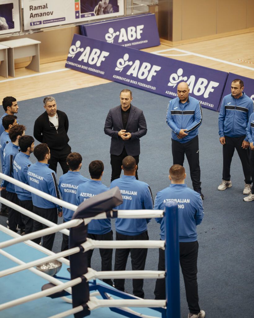 ABF leadership meets with men's national team ahead of World Championship [PHOTOS]