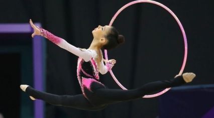 Young athletes stand out at Baku Rhythmic Gymnastics Championship