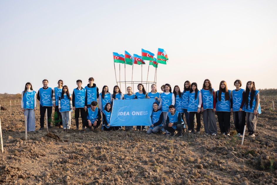 IDEA Public Union organises new tree-planting campaigns in Khachmaz and Shabran [PHOTOS]