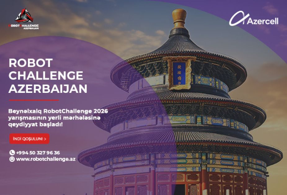 Azercell becomes official sponsor of International Robot Olympiad in Azerbaijan