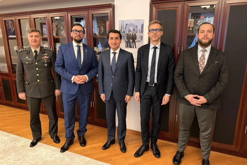 Hikmet Hajiyev meets NATO’s South Caucasus representative in Baku