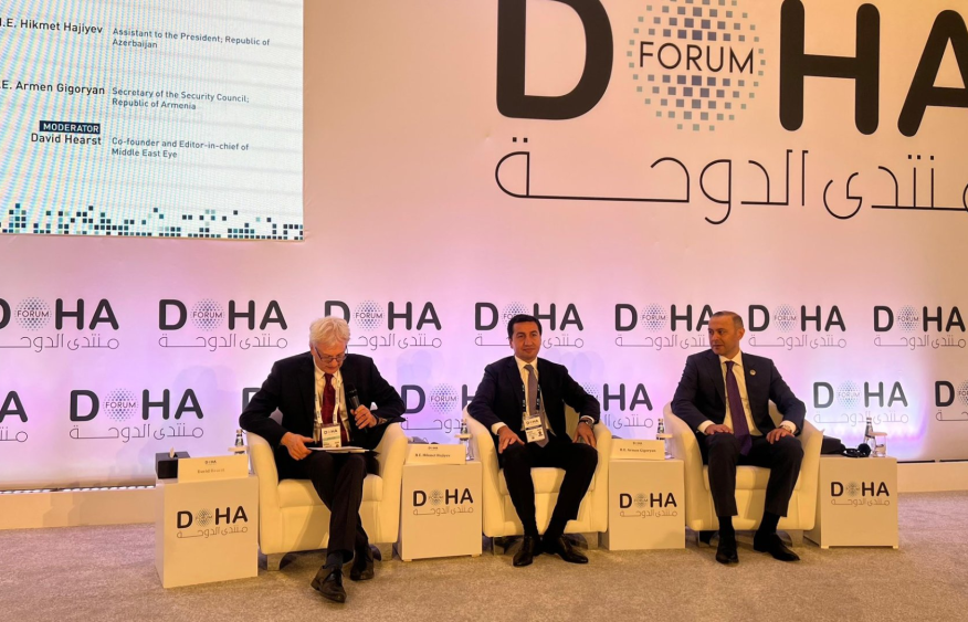 Hajiyev joins panel on Azerbaijan-Armenia peace process at Doha forum