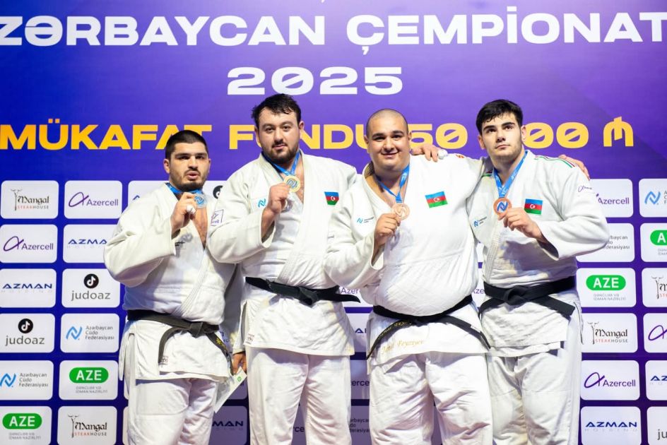 Azerbaijani judokas test strength at Baku Sports Palace [PHOTOS]