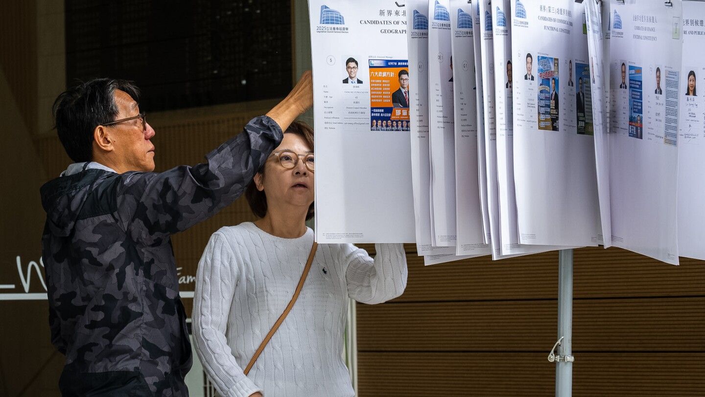 Hong Kong votes amid public outrage over deadly Tai Po fire
