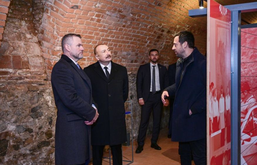 Presidents of Azerbaijan and Slovakia visit Devin Castle in Bratislava [PHOTOS/VIDEO]