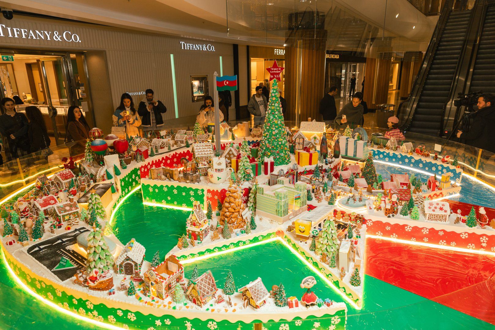 Winter in Azerbaijan – Gingerbread City exhibition by NARGIS Magazine [PHOTOS]