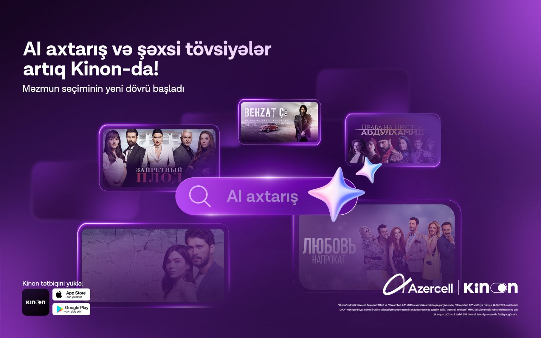 Azercell enhances Kinon app with AI-powered features