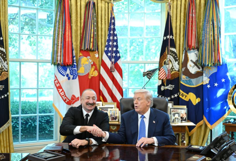 President Ilham Aliyev thanks US President Donald Trump