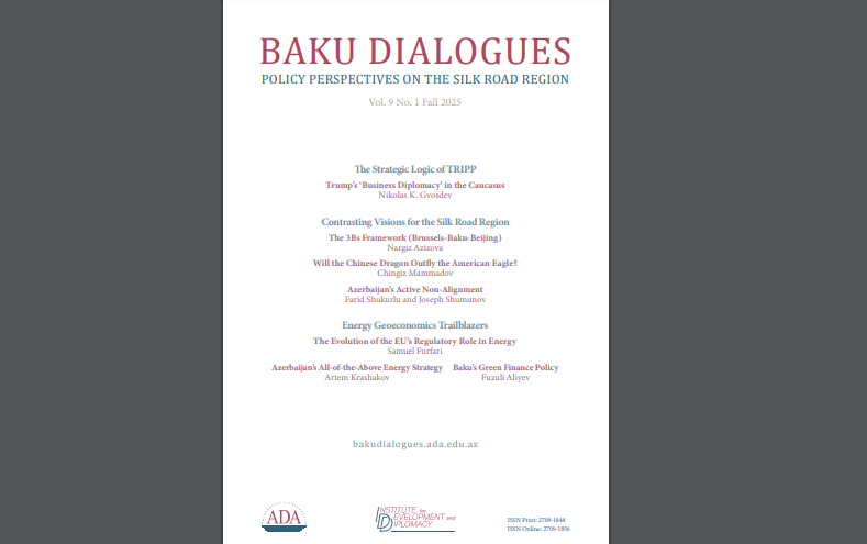 IDD Releases Fall 2025 Edition of Baku Dialogues