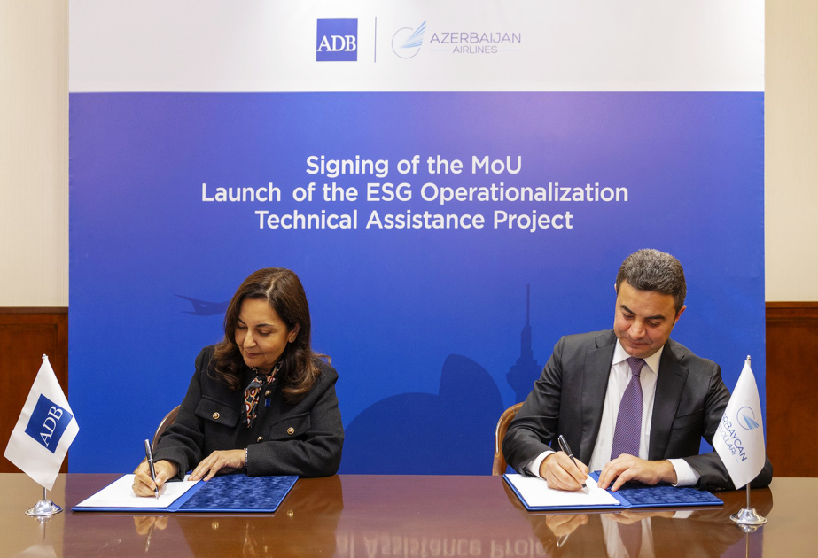 AZAL launches technical assistance project on sustainable aviation with support from ADB