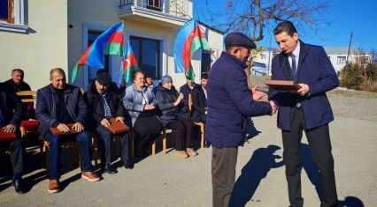 Keys to new homes handed over to families returning to Badara and Ballıca villages [PHOTOS]