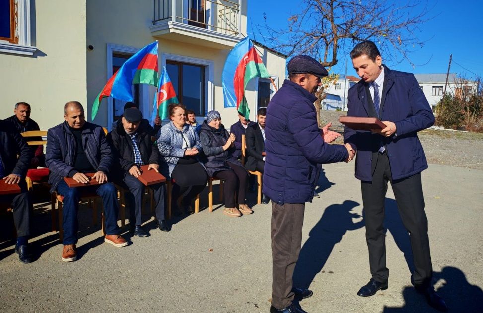 Keys to new homes handed over to families returning to Badara and Ballıca villages [PHOTOS]