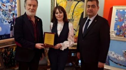 Azerbaijani artists meet with Turan States Confederation Representatives to discuss cultural cooperation
