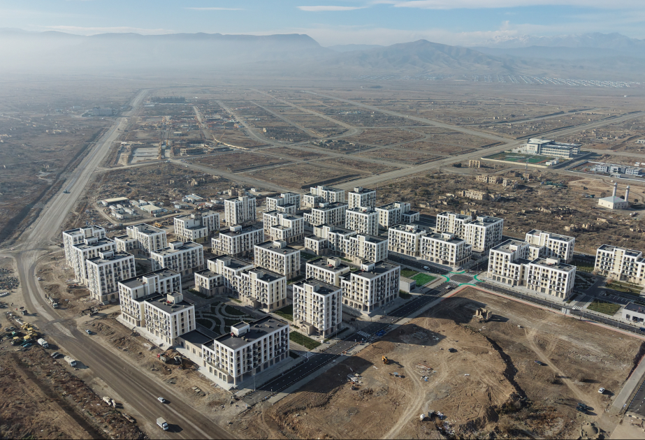 President Ilham Aliyev attends opening of second residential complex in Aghdam and meet with residents