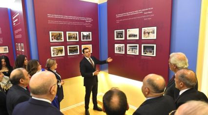 Irevan State Azerbaijan Drama Theatre opens after renovation [PHOTOS]