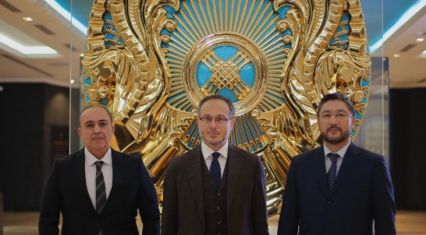 TURKPA delegation pays visit to Presidential Center of Kazakhstan [PHOTOS]