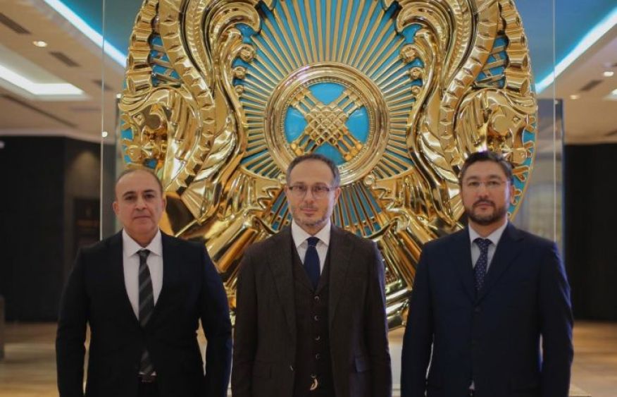 TURKPA delegation pays visit to Presidential Center of Kazakhstan [PHOTOS]