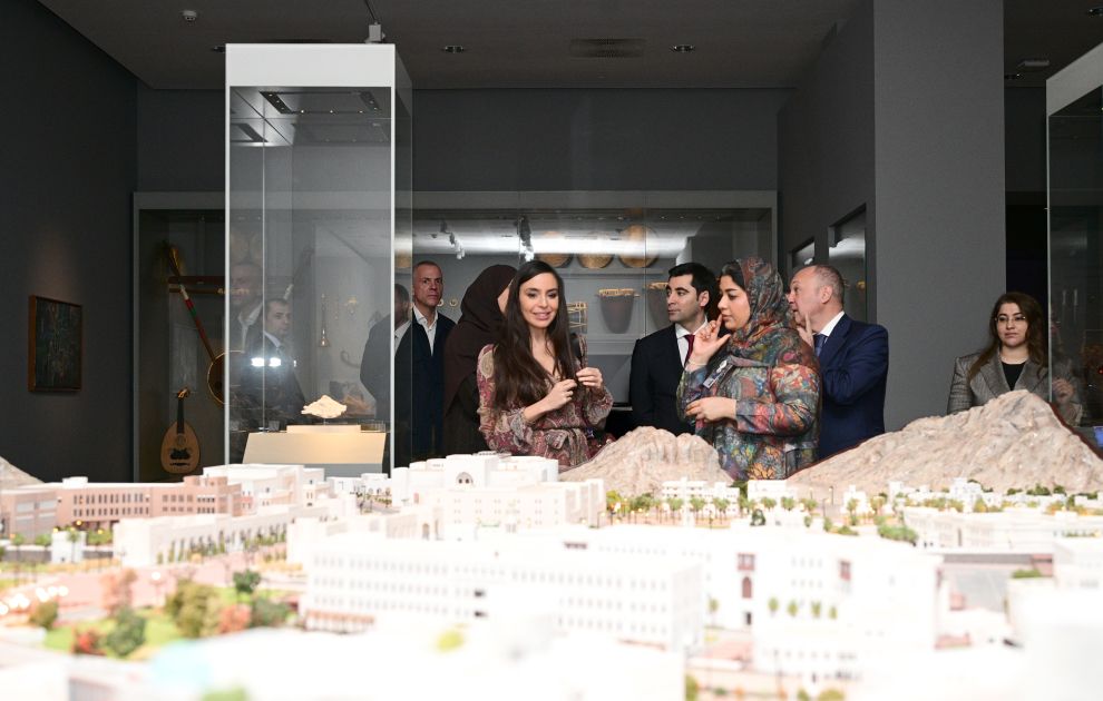 Leyla Aliyeva visits Oman National Museum and Muttrah Souq in Muscat