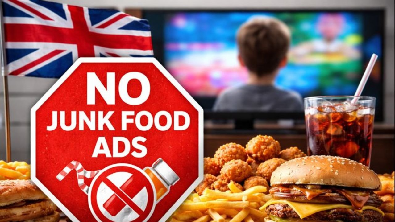 United Kingdom bans junk food ads