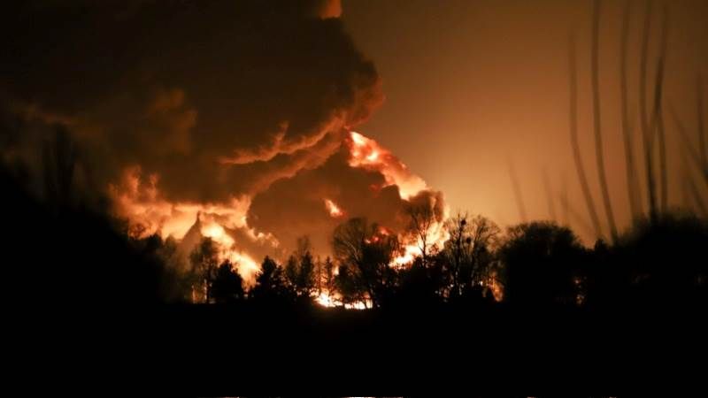 Ukraine hits Russia's ammo, oil depots