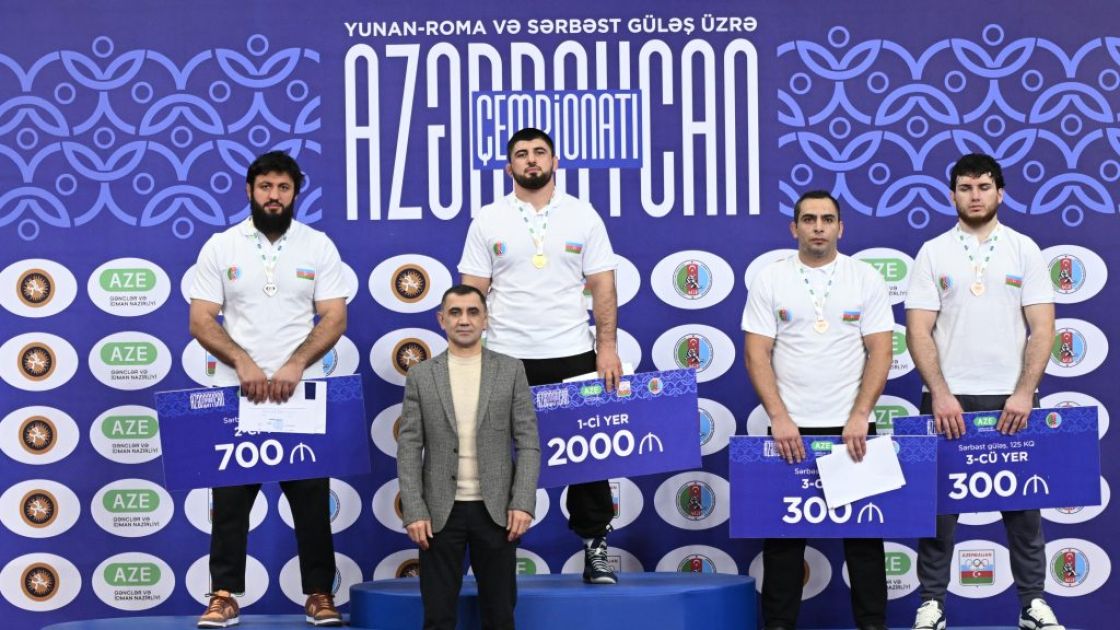Azerbaijan Wrestling Championships conclude as freestyle champions are crowned [PHOTOS]
