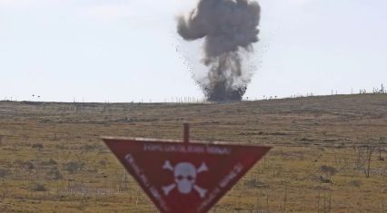 Humanitarian worker injured in landmine explosion in Ağdərə’s Qızıloba village