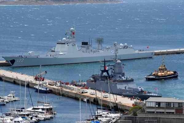 China, Russia, Iran join South Africa naval drills